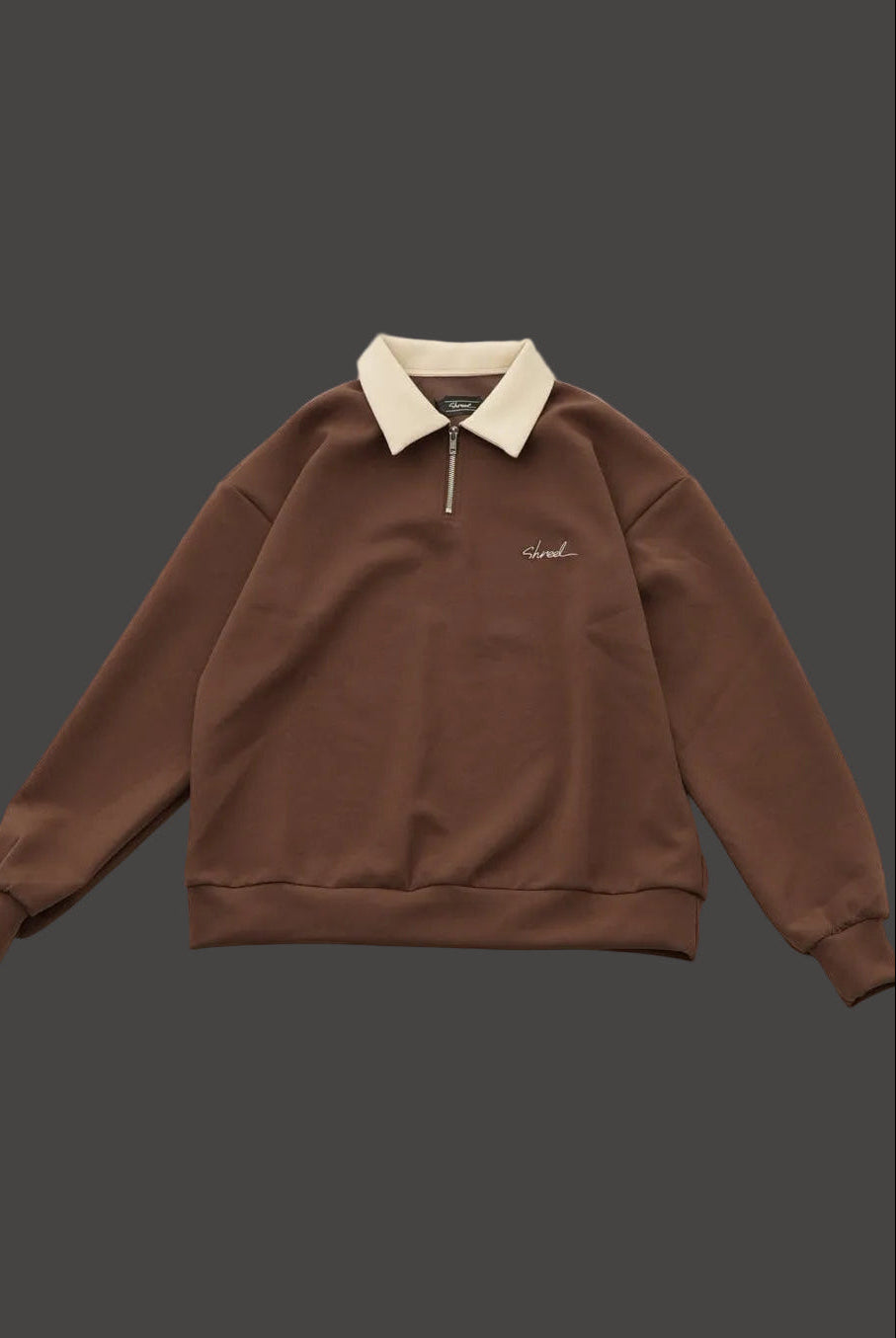 Relax Rugby Shirt / brown