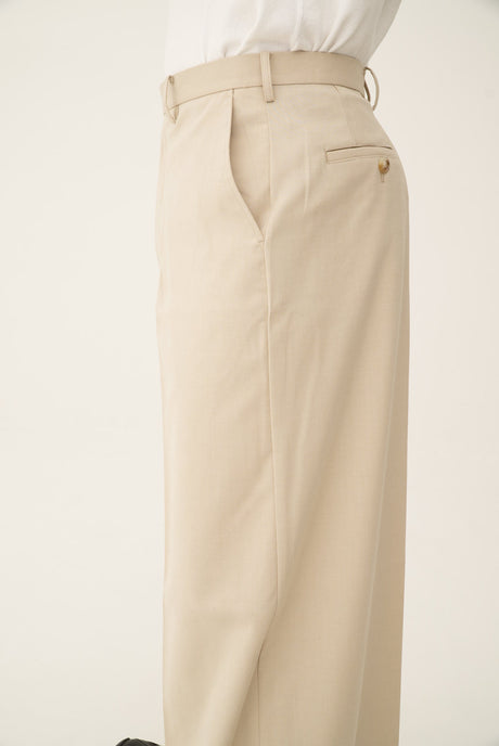 Shreel Draped Trousers / Sand Beige