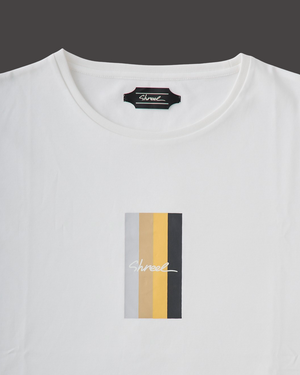 Shreel Pale Blue Accent Tee