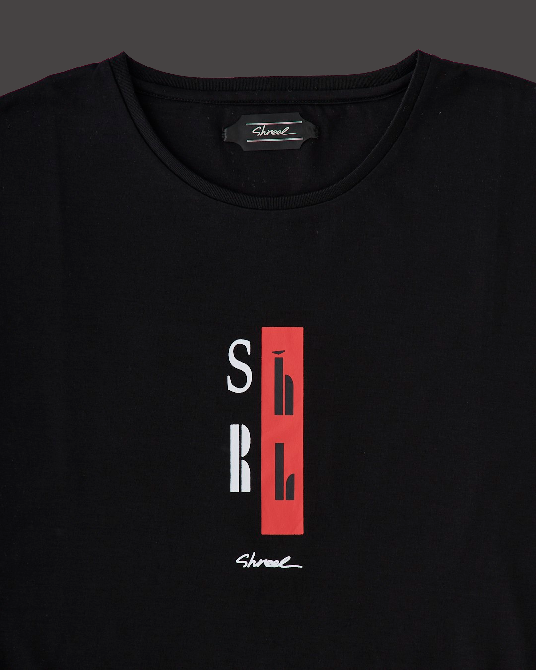 Shreel Obsidian Red Tee