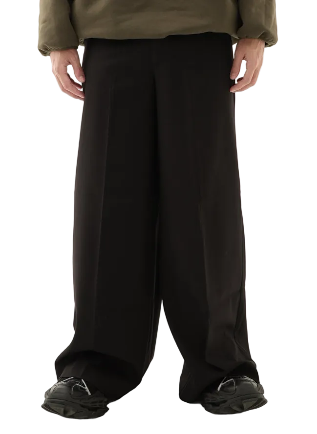 Shreel Draped Trousers / Black