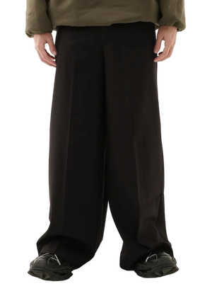 Shreel Draped Trousers / Black