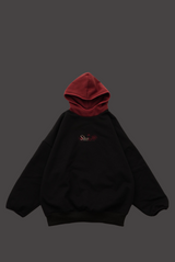 Shreel mixed color Hoodie/Black