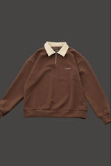 Relax Rugby Shirt / brown