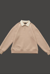 Relax Rugby Shirt / beige Pink