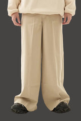Shreel Draped Trousers / Sand Beige