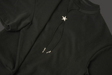 Shreel Silver Silk Tee
